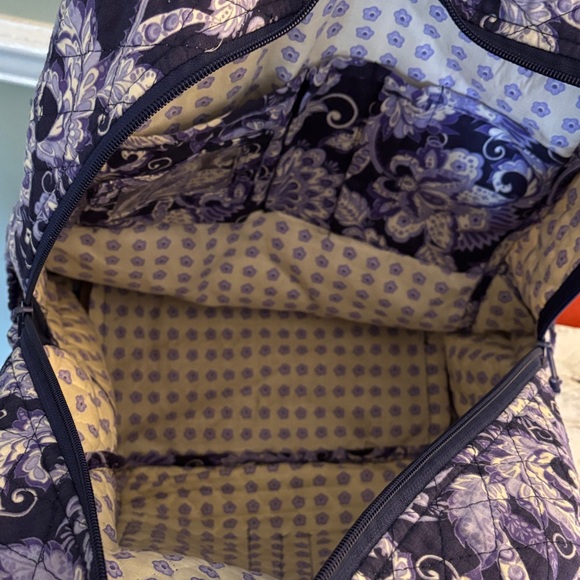 Purple Patterned Backpack - Picture 3 of 7